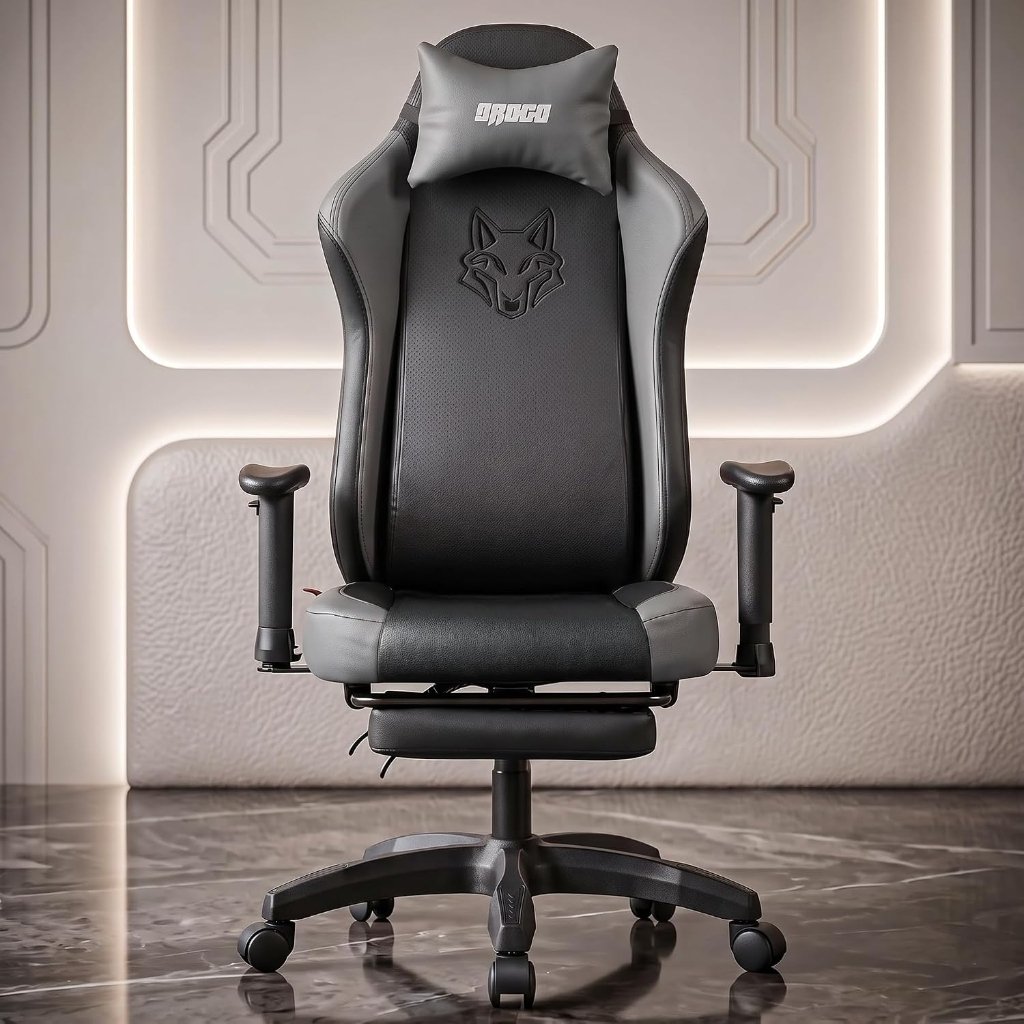 DROGO Alpha-X Ergonomic Gaming Chair with Footrest for Developers