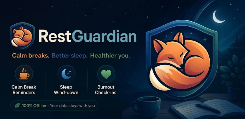 RestGuardian Calm Breaks and Eye Health