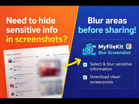 MyFileKit Blur & Snap Chrome Extension